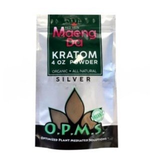 OPMS Kratom Silver Red Maeng Da Powder 4oz