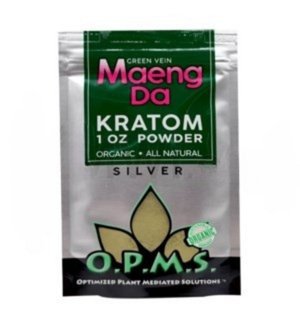 OPMS Kratom Silver Red Maeng Da Powder 1oz
