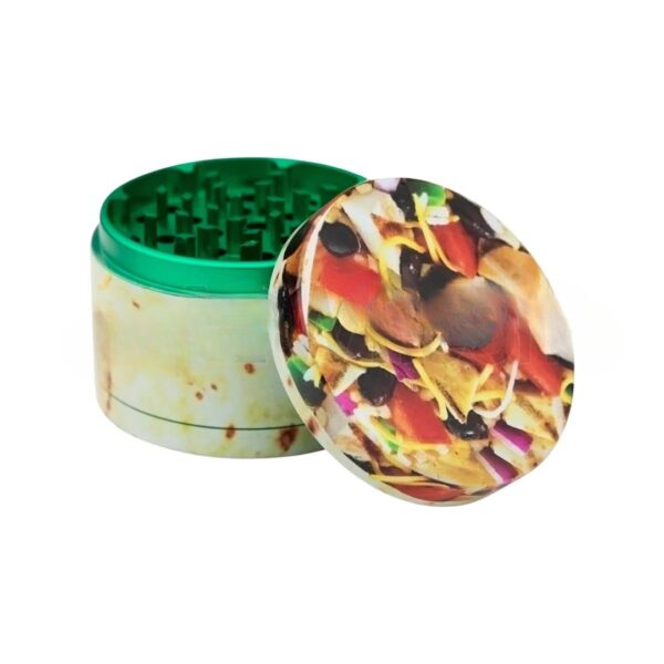 V Syndicate 4pc 2.5" 63mm SharpShred Grinder-Burrito