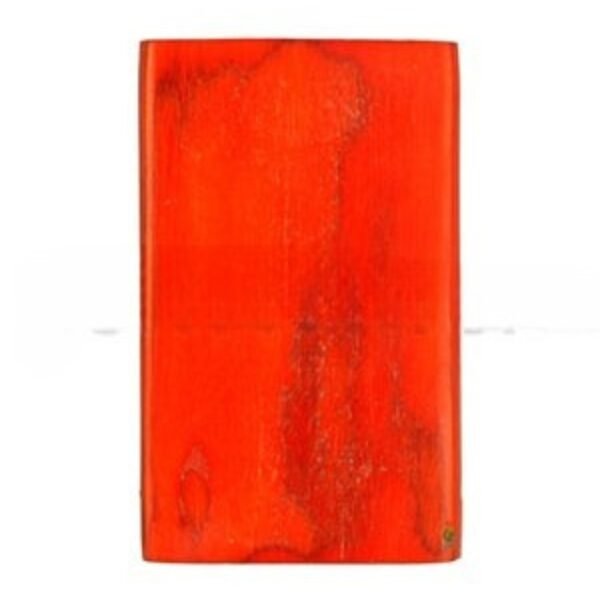 Dugout 3" Plain Orange w/ Flip Top - No Grip w/ Poker W/O Bat