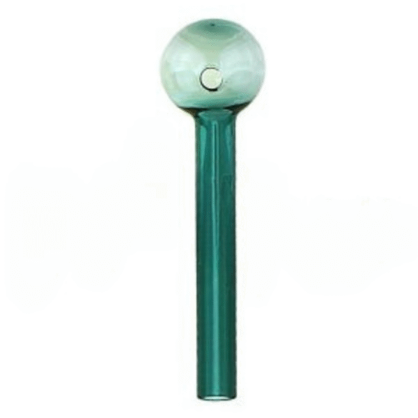 Glass Oil Burner 4" Heavy Wall Turquoise (KIT0045)