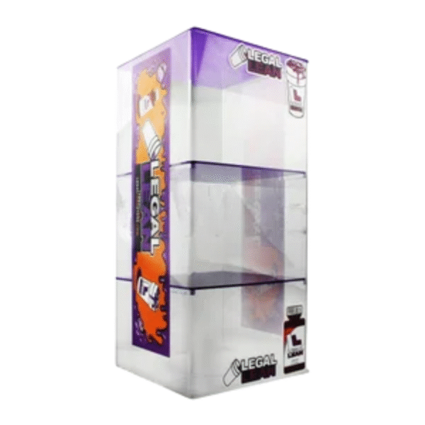 Legal Lean Acrylic Display - EMPTY