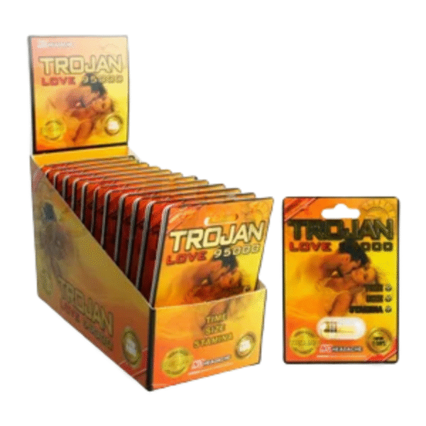 Trojan Love 95000 Male Enhancement 1PK 24CT/BX