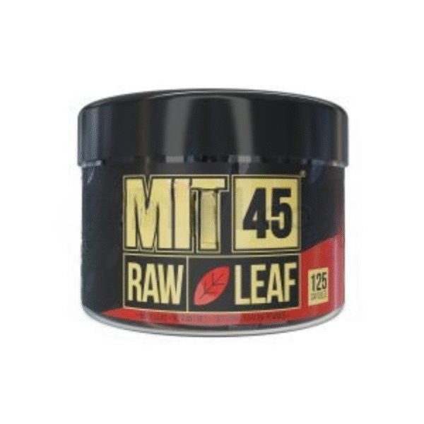 MIT45 Raw Red Kratom Capsules 125CT