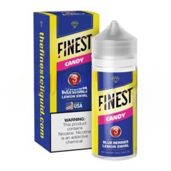 Finest E-liquid 100ml 3mg - Blue Berries Lemon Swirl