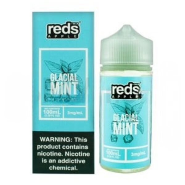 Reds Apple E-liquid 100ml 0mg - Glacial Mint