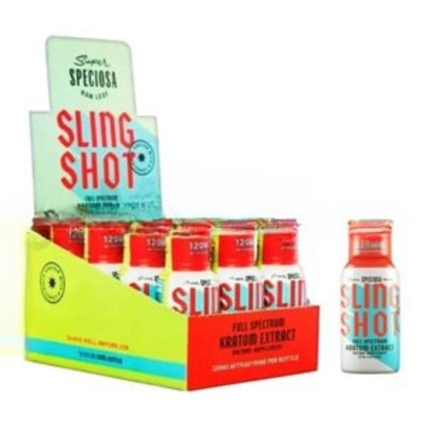 Super Speciosa Sling Shots 2oz Kratom Extract 12CT/BX