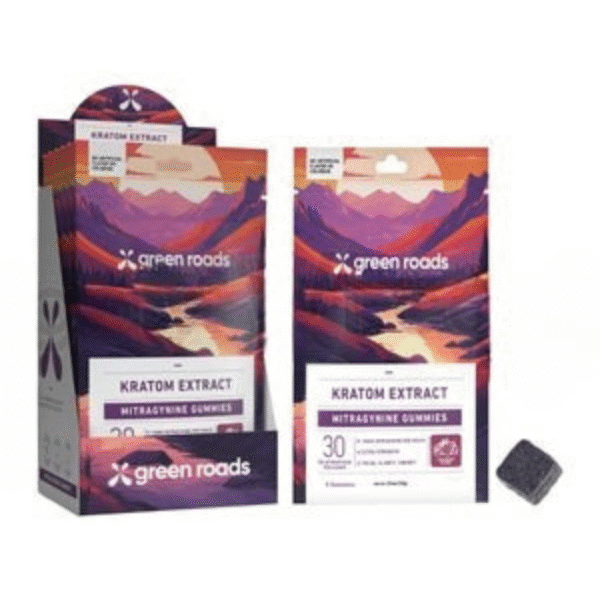 Green Roads 150MIT Kratom 30mg Gummies 5PK Zen Berry