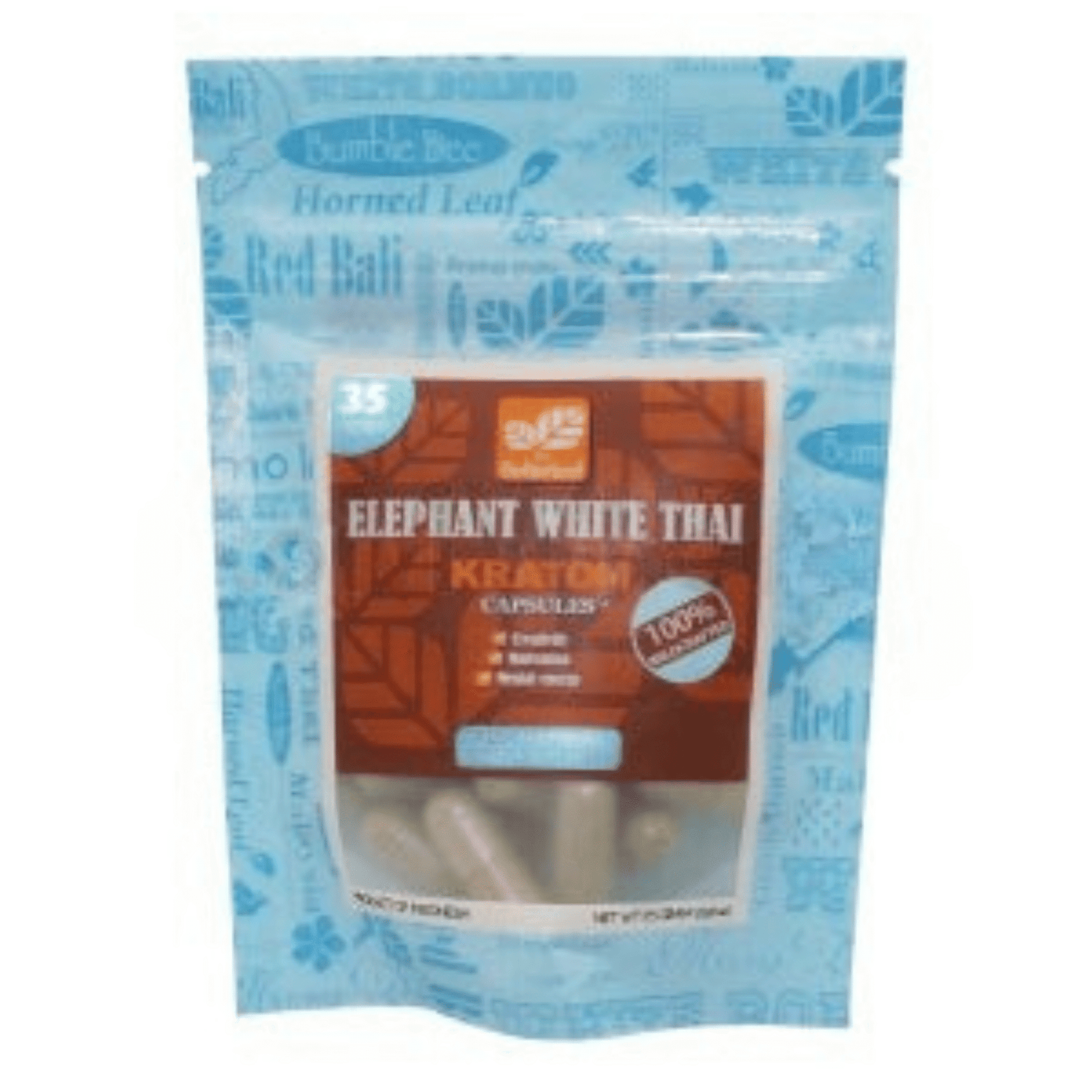 Betterleaf Bumble Bee Kratom - Elephant White Thai 35 CT
