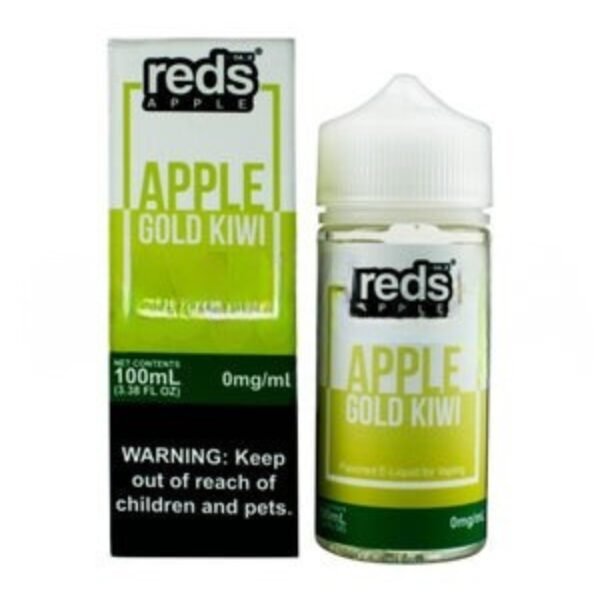 Reds Apple E-liquid 100ml 0mg - Gold Kiwi