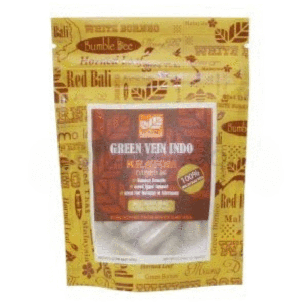 Betterleaf Bumble Bee Kratom - Green Vein Indo 35 CT