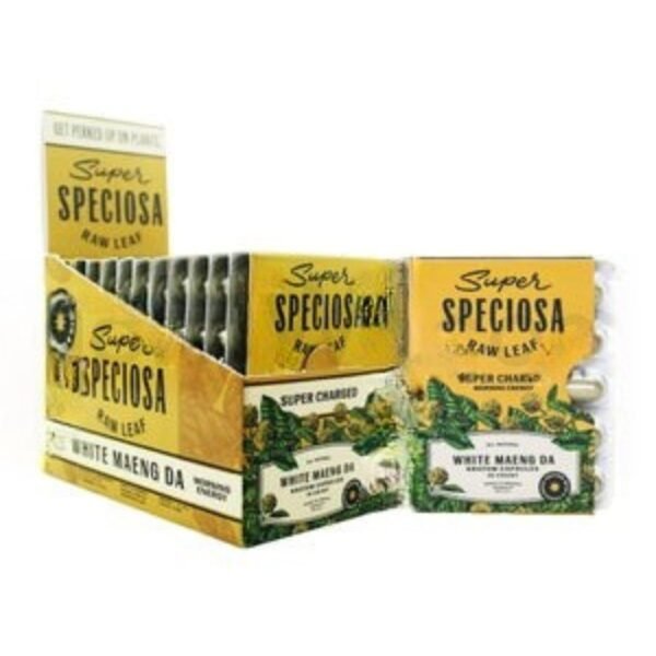 Super Speciosa Kratom White Maeng Da 5g 10PK - 12PC/BX