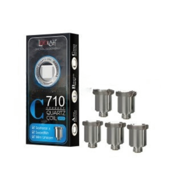 Lookah C 710 Connect Square Quartz Wax Dish Coils
