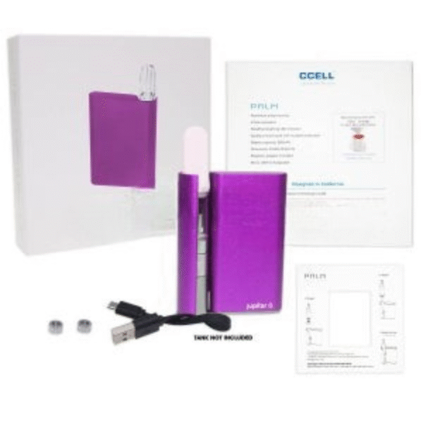 Palm Oil Vaporizer CE3 550mAh Aluminum Body Autodraw -Purple