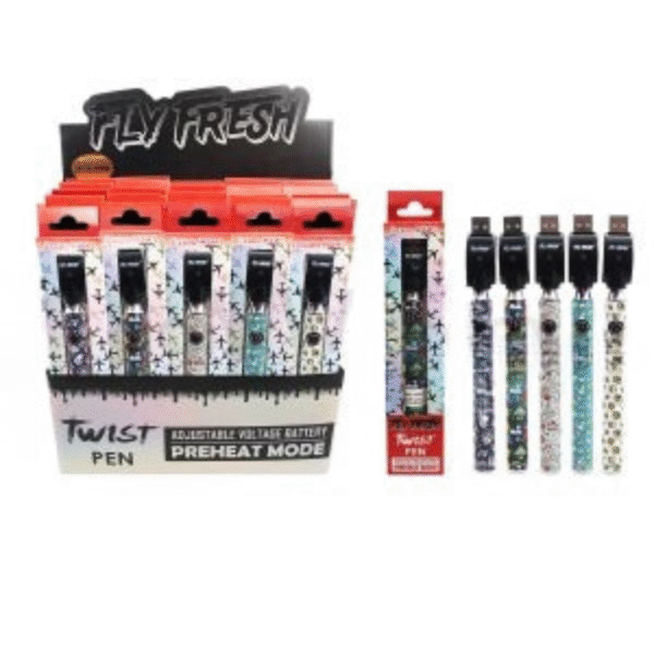 Fly Fresh 1100mAh Slim Twist VV Battery - Hipster*