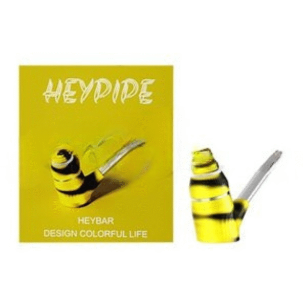 Heybar Heypipe Sherlock Wax Vape - Yellow & Black