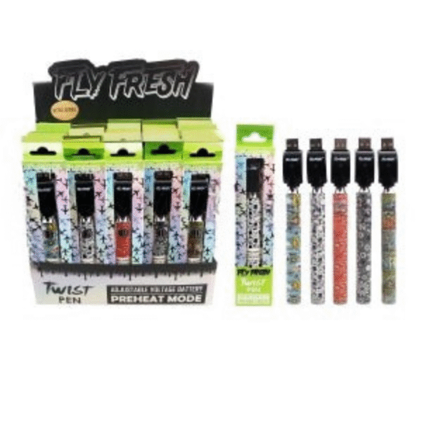 Fly Fresh 900mAh Slim Twist VV Battery - Hipster*