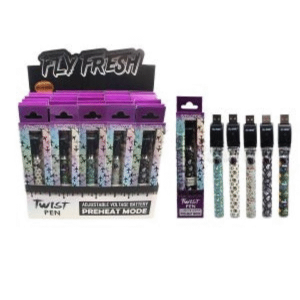 Fly Fresh 650mAh Slim Twist VV Battery - Hipster*