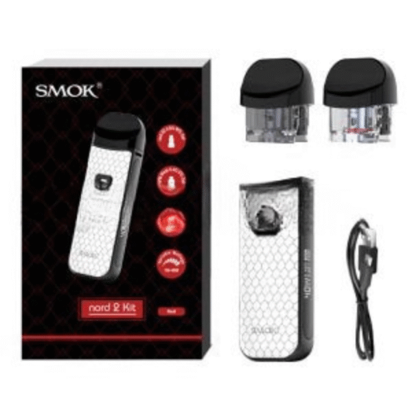 Smok Nord 2 Pod Kit 1500 mAh White Cobra