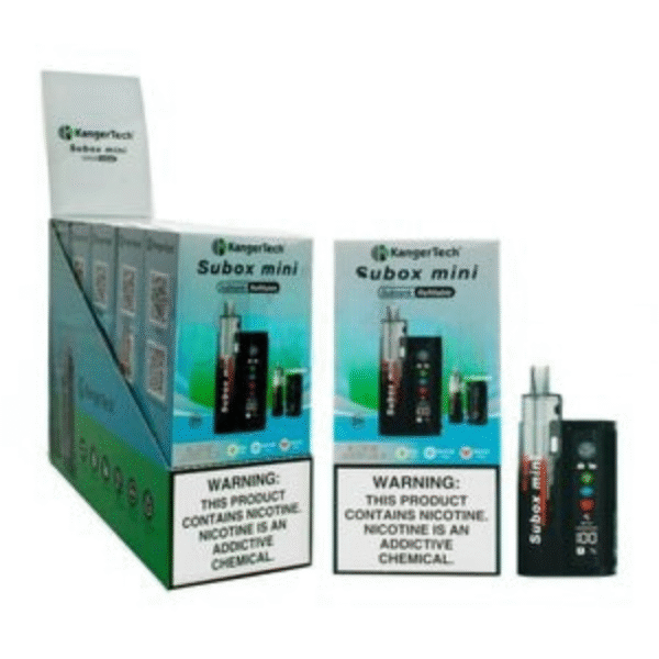 KangerTech SUBOX Mini Refillable Starter Kit 900mAh - Black
