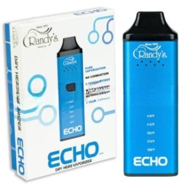 Randy's Echo 1200 mAh Dry Herb Vaporizer - Blue