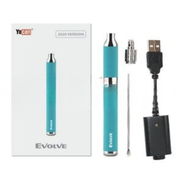 Yocan Evolve 650mah Concentrate Vaporizer - Sea Blue