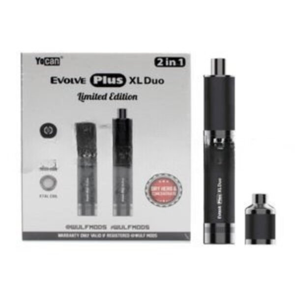 Wulf Mods Evolve Plus XL Duo 2-In-1 Vape-Black