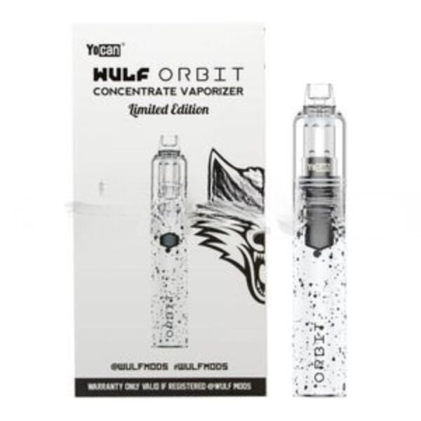 Wulf Mods Orbit 1700mah Concentrate Vape-White-Black Spa
