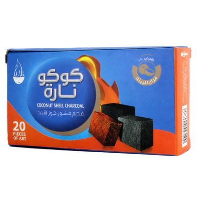 Coco   Nara   Hookah   Charcoal   20   S   Cubes
